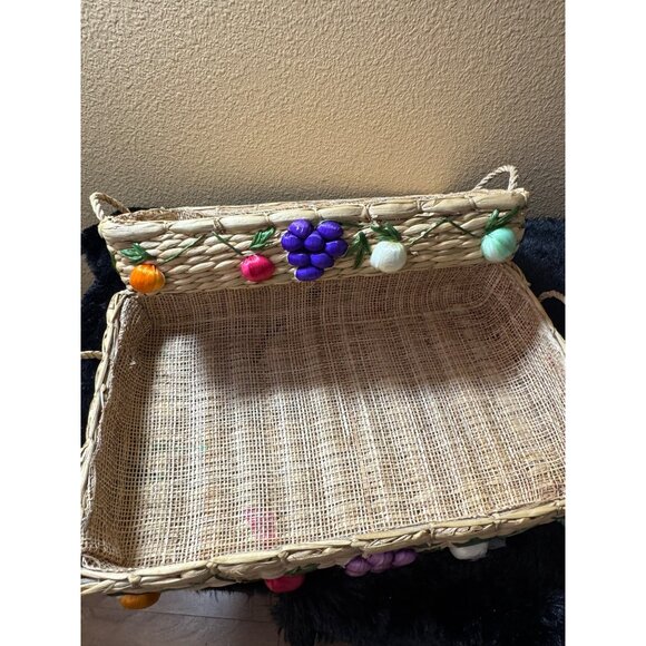 Nesting Caserole Basket Set of 2 - Picture 4 of 8